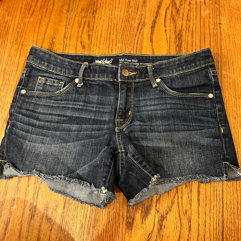 Blue Jean shorts, size 4, good condition